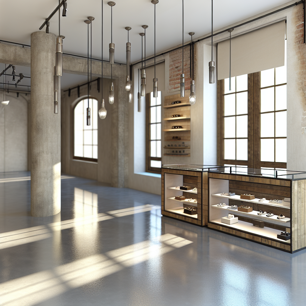 카페 인테리어 디자인 - 상업 공간